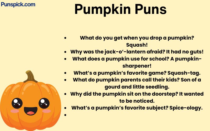 Pumpkin Puns