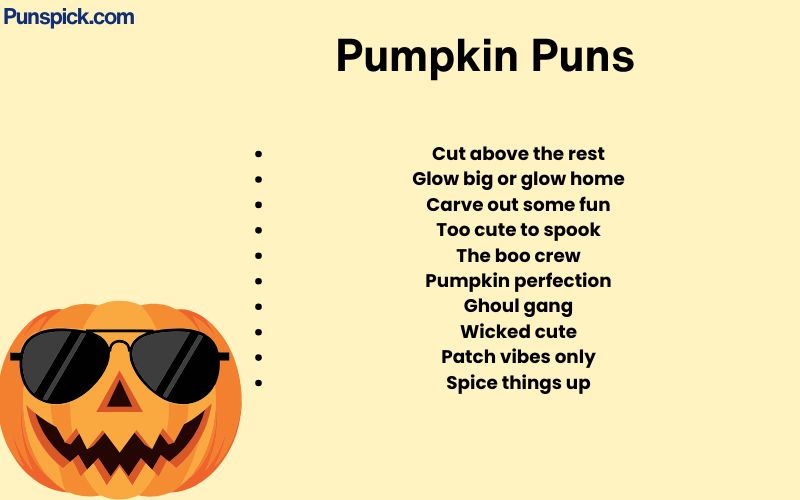 Pumpkin Puns