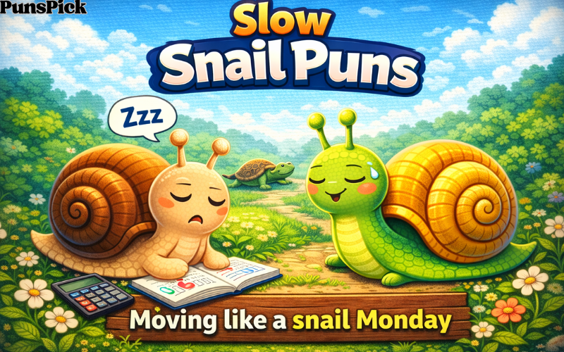 Snail Puns