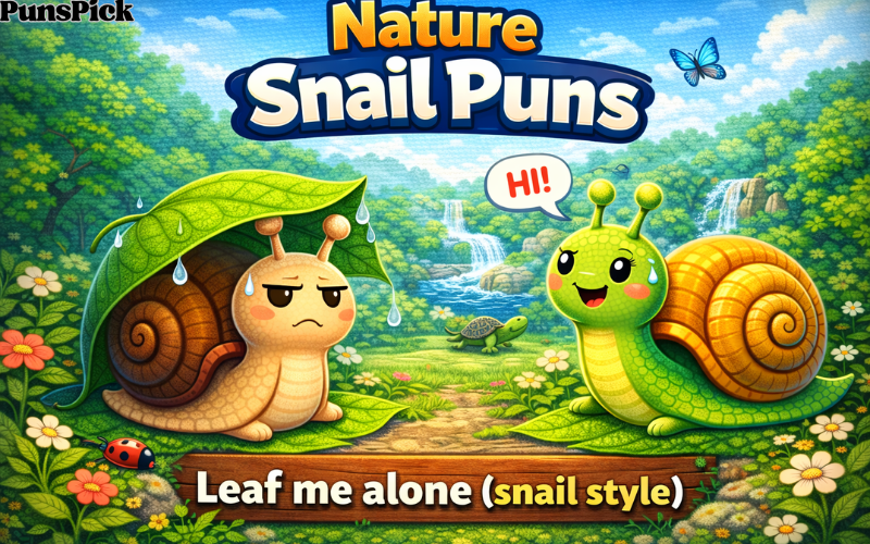 Snail Puns