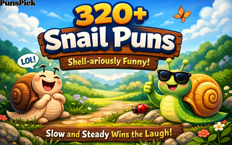 Snail Puns
