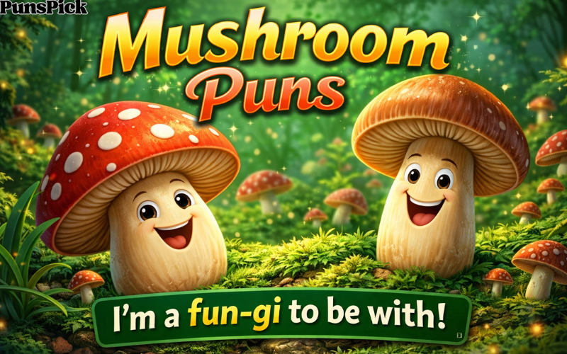 Mushroom Puns