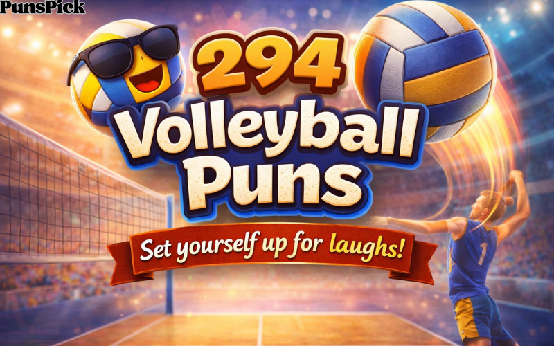 Volleyball Puns