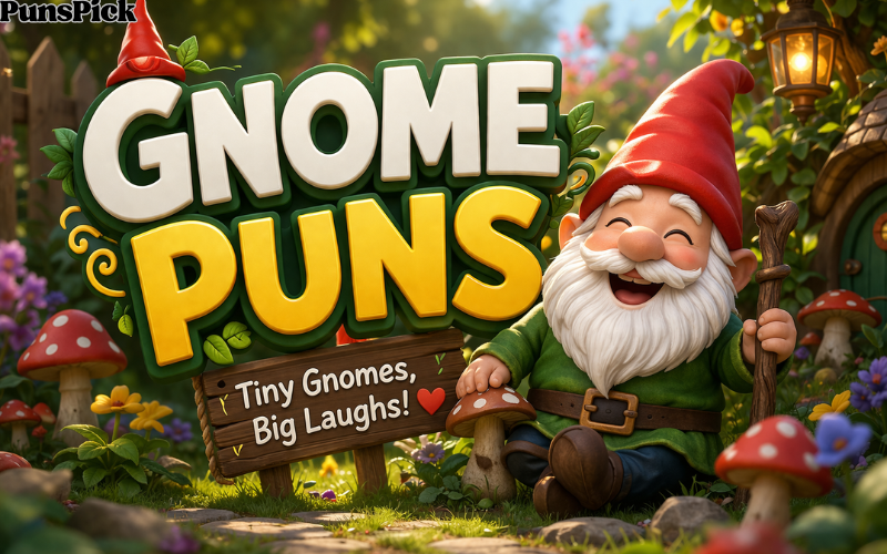 Gnome Puns