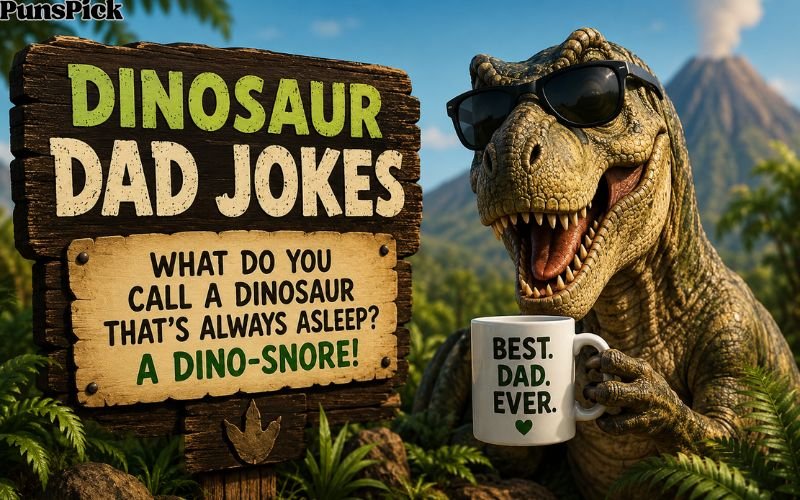 Dinosaur Dad Jokes