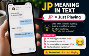 JP Meaning In Text