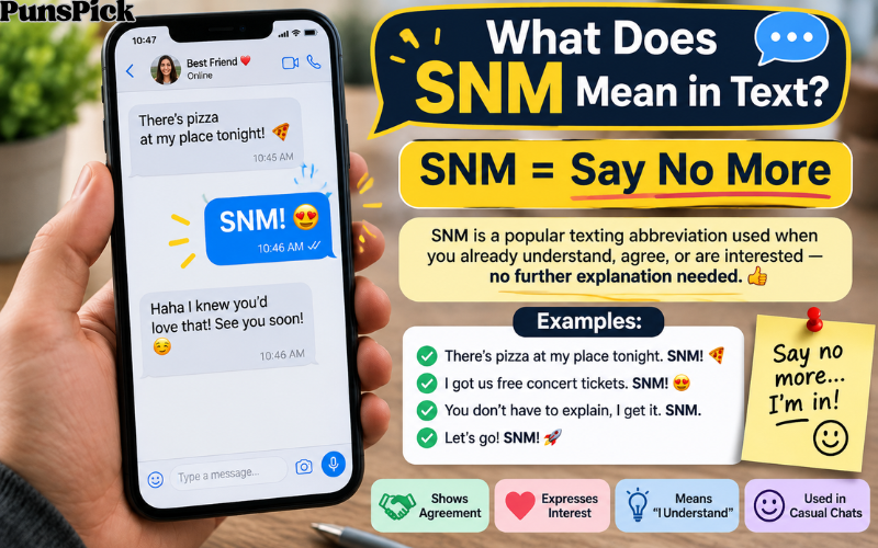 What Does SNM Mean In Text