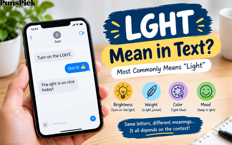 LGHT Mean In Text