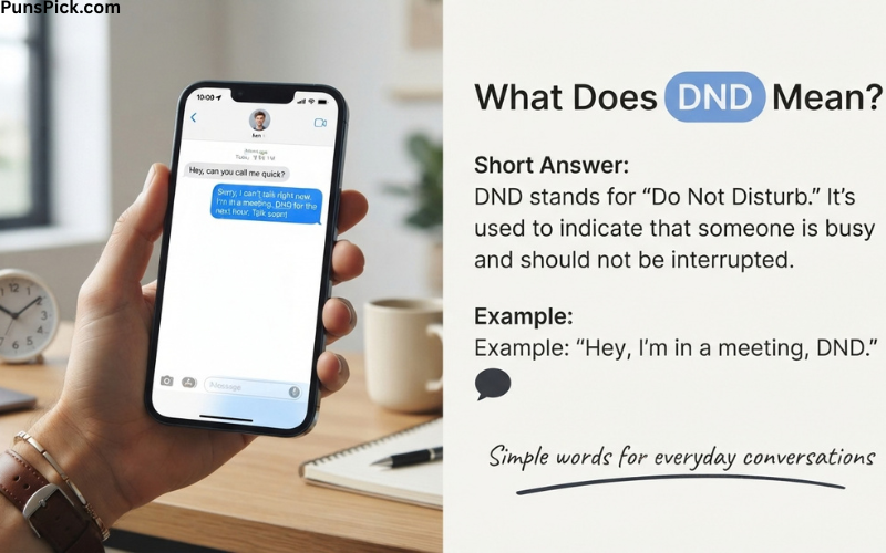 What Does DND Mean