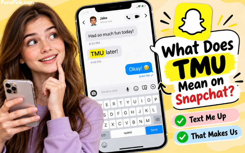 What Does TMU Mean on Snapchat